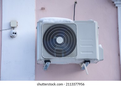 Old Air Conditioning Unit In Bistrita ,Romania  ,2022