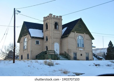 Old America Legion Hall Building 