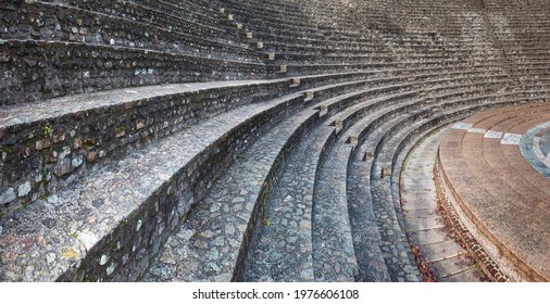 The old ancient roman Amphitheater  - Lyon, France