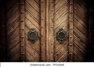 old antique door