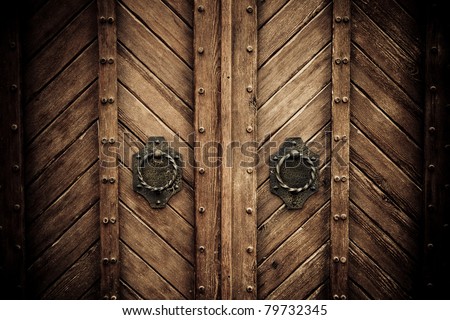 old antique door
