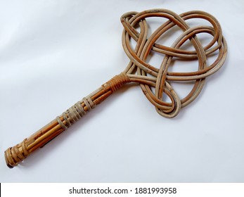 Old And Antique Rattan Carpet Rug Beater