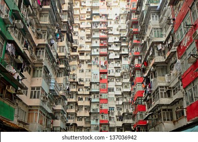 Old Apartment In Hong Kong