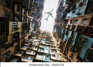 Old Apartment In Hong Kong