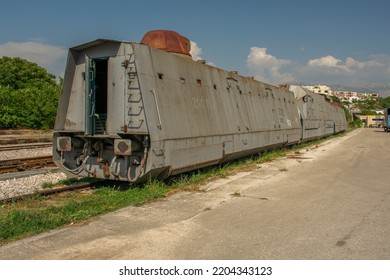 Old Armored Train In Split, Croatia