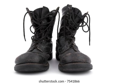Old Army Boots Images, Stock Photos 