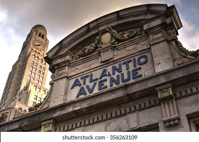 Old Atlantic Avenue Subway Station In Brooklyn