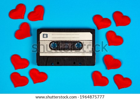 Similar – Image, Stock Photo cassette on vintage paper