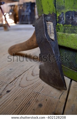 Old axe