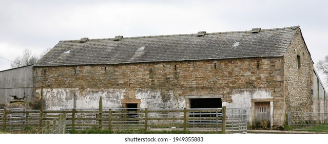 An Old Barn In The Lancashire Countryside