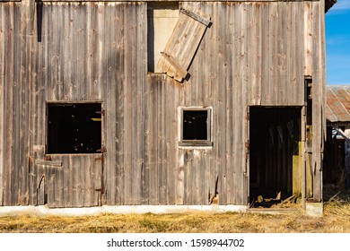 Old Barn In The Midwest.  Bureau County, Illinois, USA