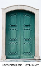 Old Baroque Style Door, Brazilian Art