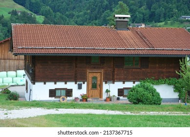 Old Bavarian House In The Alps