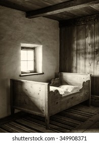 Old Bedroom At A Farm