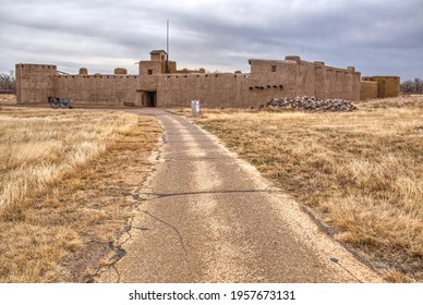 Old Bent Fort National Historic Site Along The Santa Fe Trail