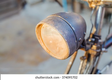 old bicycle light