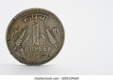 Old Big One Rupee Coin