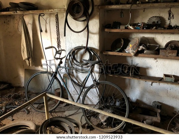 bike in garage