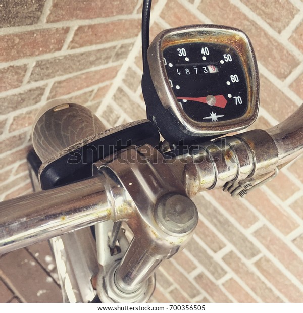 old school bike speedometer