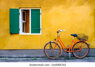 Old Bike At A Street - Photo