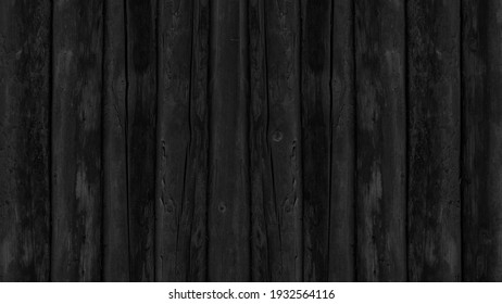 Old Black Anthracite Gray Grey Rustic Dark Wooden Boards Texture - Wood Timber Background