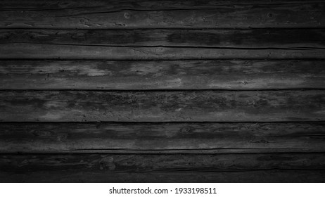 Old Black Anthracite Gray Grey Rustic Dark Wooden Boards Texture - Wood Timber Background