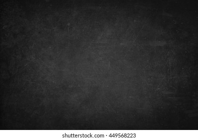 Old black  background. Grunge texture. Dark wallpaper. Blackboard. Chalkboard. Concrete - Shutterstock ID 449568223