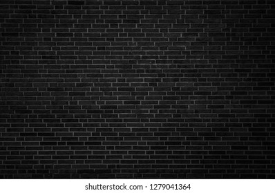 Old Black Brick Wall Texture Backgroundbrick Stock Photo 1279041364 ...