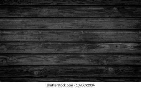 Black Wooden Background Free Space Your Stock Photo 1895200858 ...