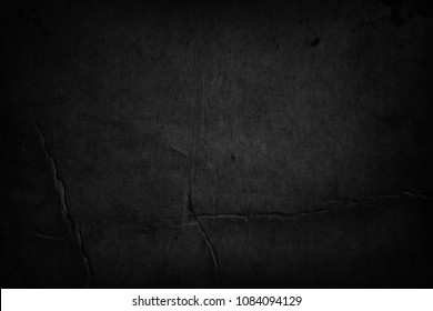 Old Black Paper Background. Vintage. Blackboard. Retro Texture. Cement