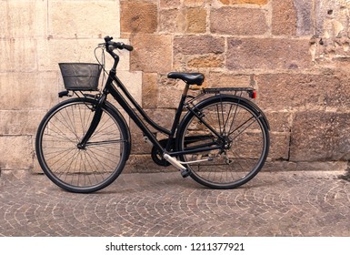 black vintage bike