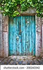 Old Blue Door