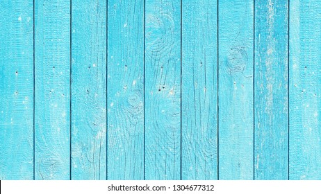 Old Blue Wood Background