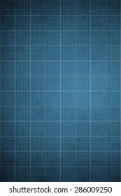 Old Blueprint Background Texture. Technical Backdrop Paper.