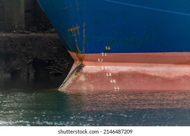 Old Boat Keel Closeup Photo