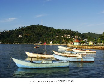 Old Boats At Samana Port, Dominican Republic