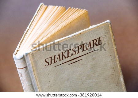 An old book by Shakespeare