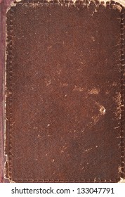 Old Book Cover Texture, Vintage Leather And Paper