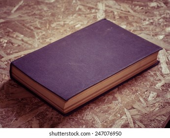 old book with filter effect retro vintage style