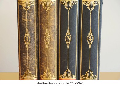 Antique Book Spine High Res Stock Images Shutterstock