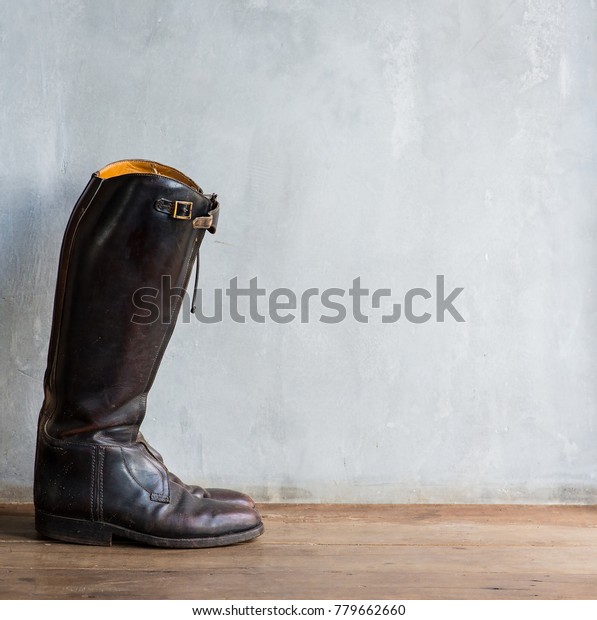 The Old\
Boots, Still Life image and Space for text.\
