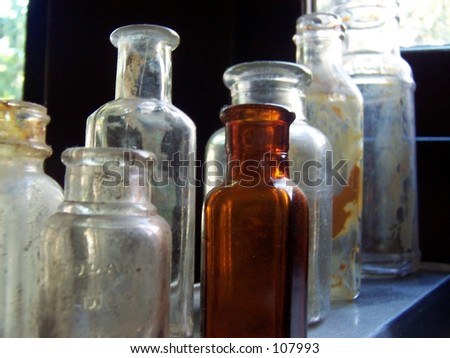 old bottles
