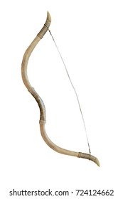 Old bow isolated