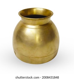 Old Brass Water Pot Fashioned Indian Kitchen 