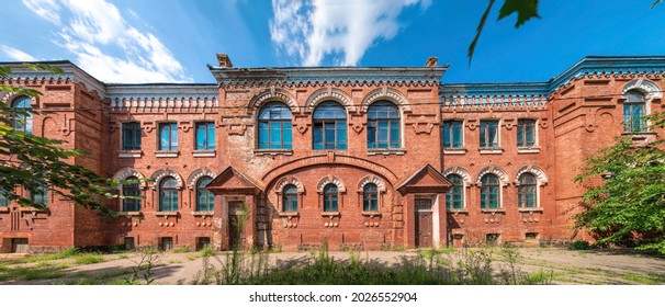 Old Brick Abandoned School For Boys