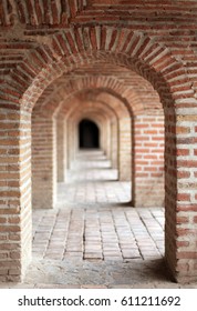 Old Brick Archway In Sheki, Azerbaijan