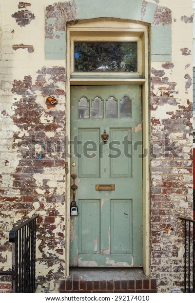 Old Brick Building Rustic Old Door Stock Photo Edit Now