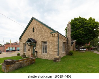 Old Brick Museum At Ste. Genevieve, Missouri, USA