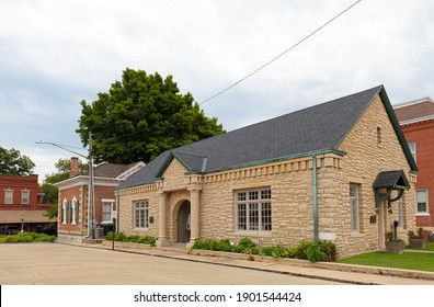 Old Brick Museum At Ste. Genevieve, Missouri, USA