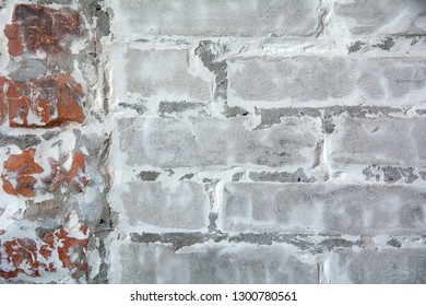 old brick red gray wall style texture background - Shutterstock ID 1300780561